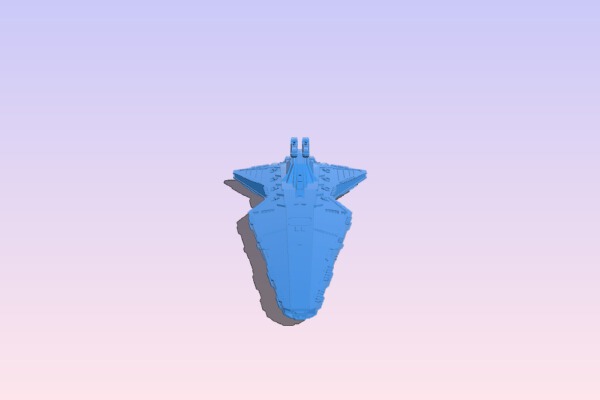 (Imperial) Venator-class Star Destroyer | 3d print model