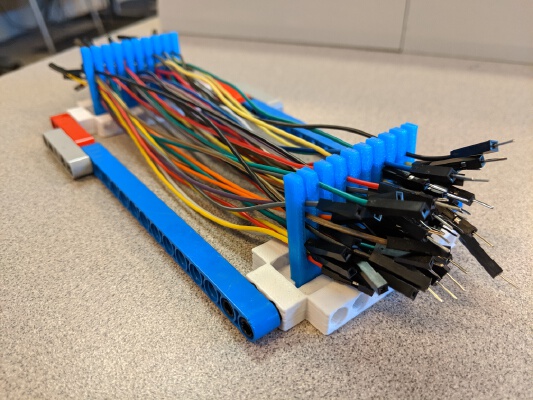 Jumper Wire Organizer (LEGO Technic Compatible) | 3d print model
