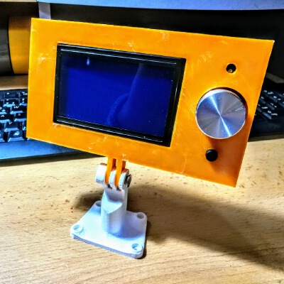 Anet A6_A8 12864 Graphical LCD Case for GoPro Mount | 3d print model