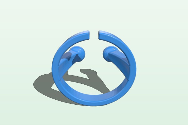 Barbell Style Nipple Stretcher | 3d print model