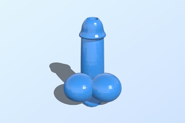 Penis Vase | 3d print model