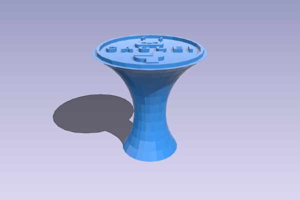 Carimbo CAGUEI - Stamp | 3d print model