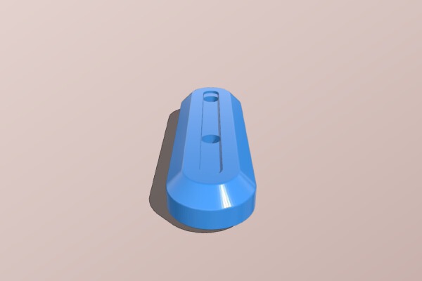 Left Axle Bolt Protective Cover for the Xiaomi Mi M365 | 3d print model