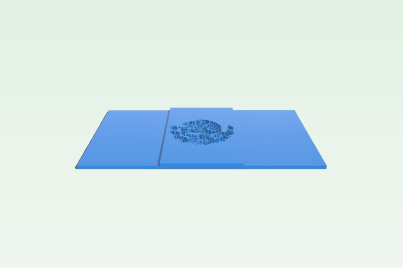 Mexico Flag Lithophane