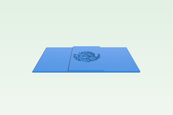 Mexico Flag Lithophane | 3d print model
