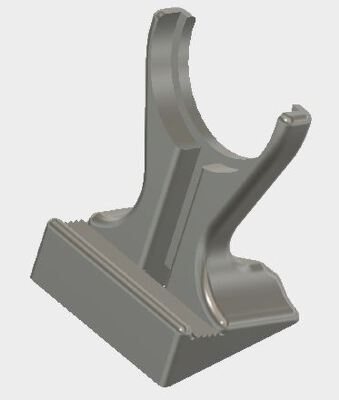 Qi Charger Stand for iPhone 8 Plus | 3d print model