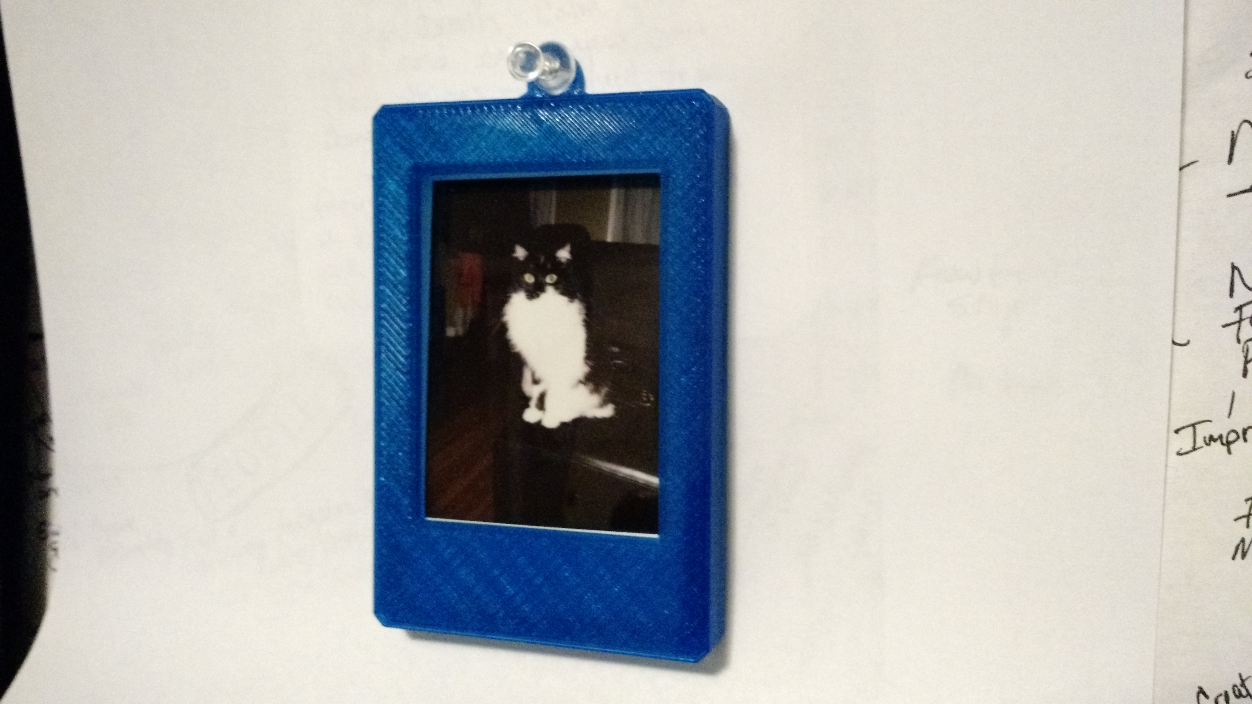Instax Mini Picture Frame and case with Thumbtack hole - Horizontal or Veritcal