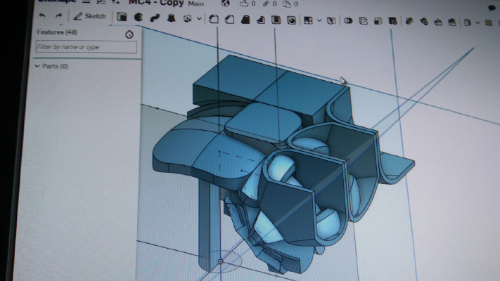 MC3 3X3X3 Rubik's cube speed cube | 3d print model