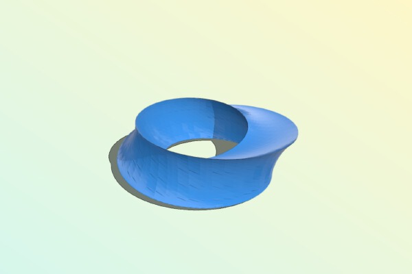 Umbilic Torus | 3d print model