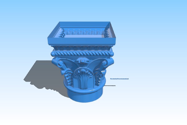 Top of the column | 3d print model