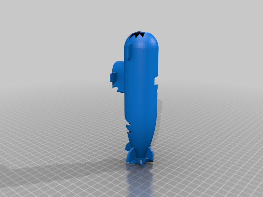Sunken submarine | 3d print model