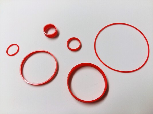 Elastic Set for FLEX print | 3d print model