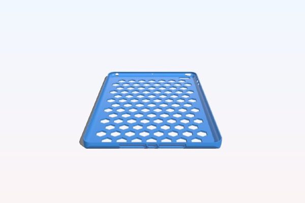 Ipad air honeycomb cover | 3d print model