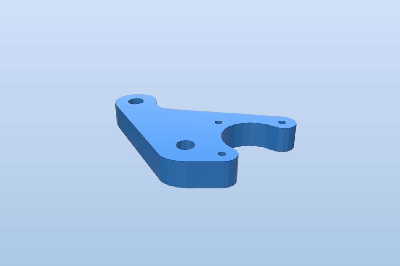 Y motor mount (inside the form factor) Selim