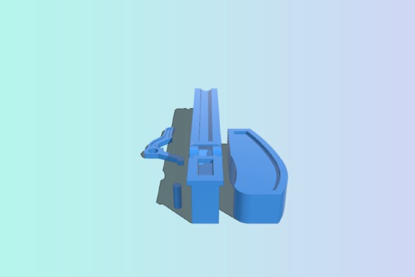 Loom_Elastic band gun | 3d print model
