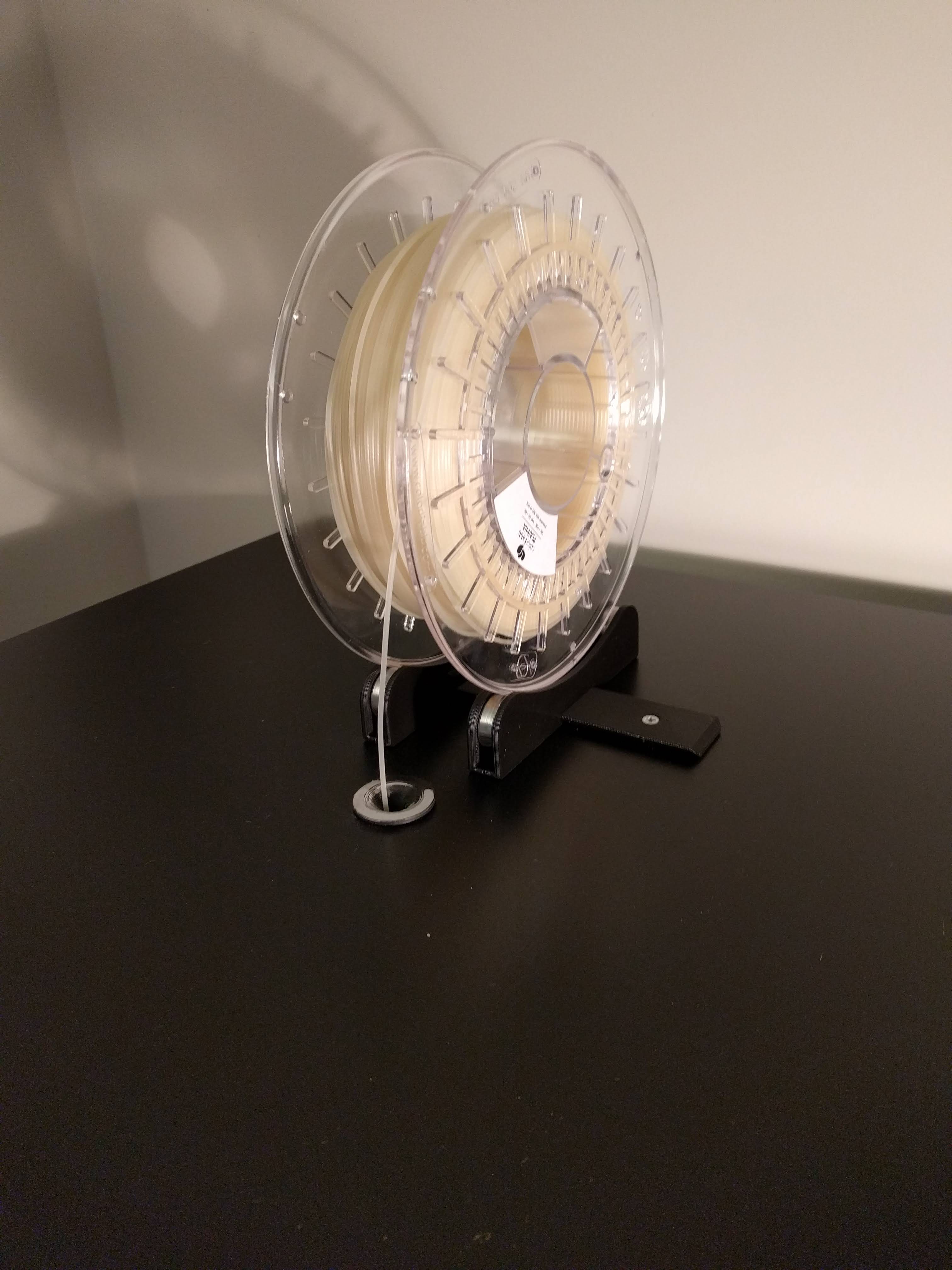 Ultimate spool holder with sliding rail