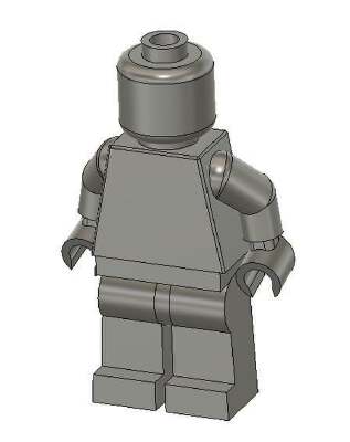 Building toy miniature figure | 3d print model