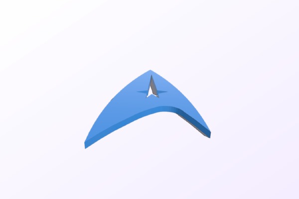Star Trek Logos_Badges | 3d print model
