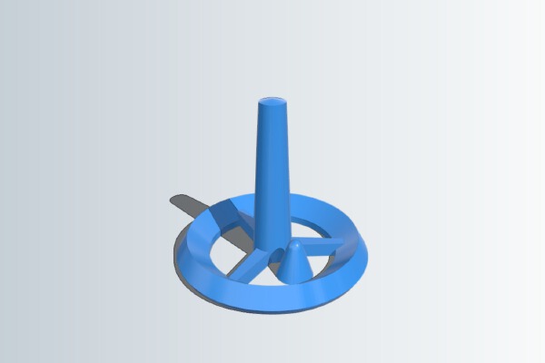 Space station 36 spinning top | 3d print model