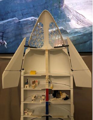 Lego SpaceX Starship Baseplate n18 (1_30 scale) | 3d print model