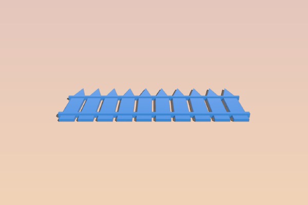Basic_Fence | 3d print model