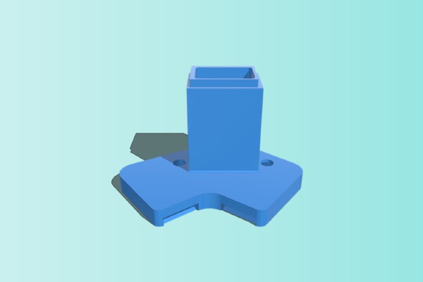 QIDI X-MAX - Dual Nozzle Parts Cooler | 3d print model