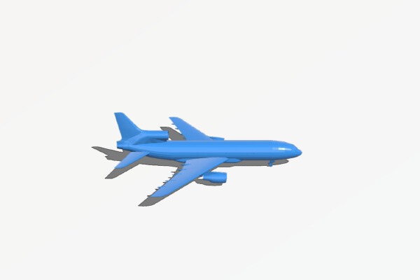 Lockheed L-1011 | 3d print model