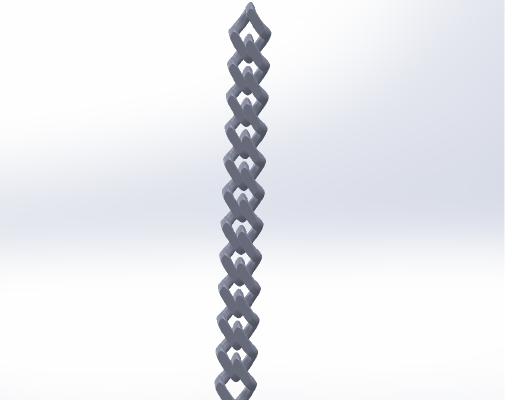 Large Diamond Chain | 3d print model