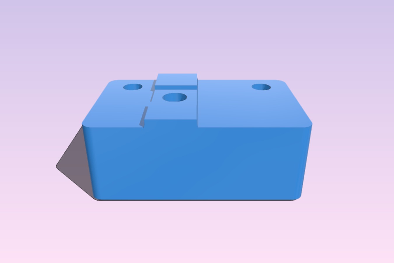 Kossel 2020 upper endstop and limit switch mount - low profile