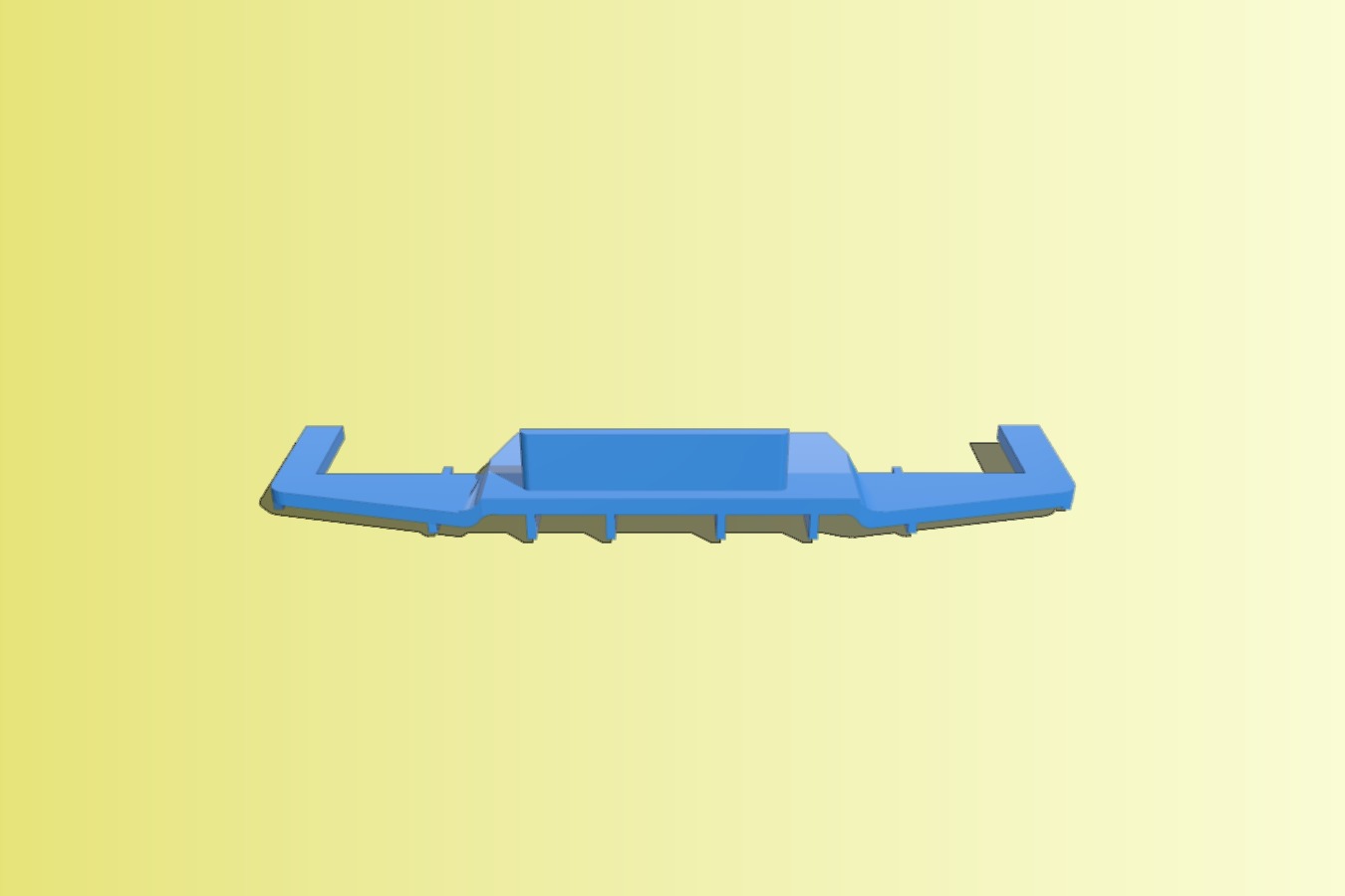RC Car Nissan GT-R R35 diffuser 2.0