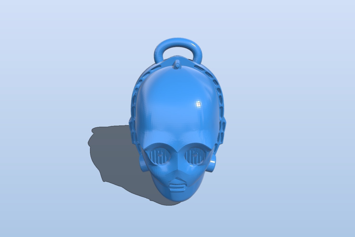 C3PO Head with loop