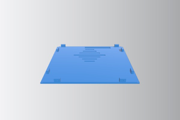 uBITX Enclosure w_Bosses KE0KHA | 3d print model