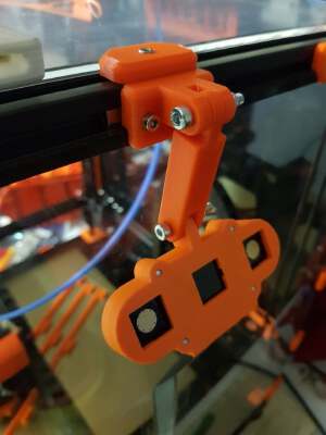 Voron 2.4 Camera Arm Raspberry Pi Night Vision Camera 170° wideangle | 3d print model