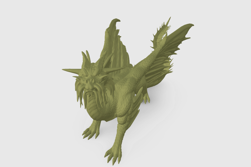 3d printed dragon | Files to download and to 3D print for free - 3DPEA