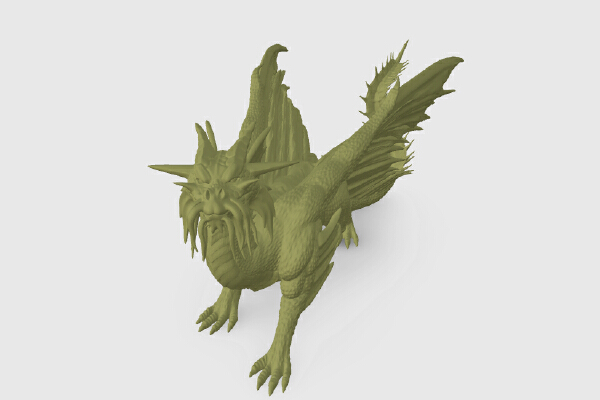 dragon 3d print | 3d print model