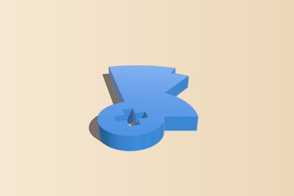 Sector wheel restore arm for Difference Engine | 3d print model