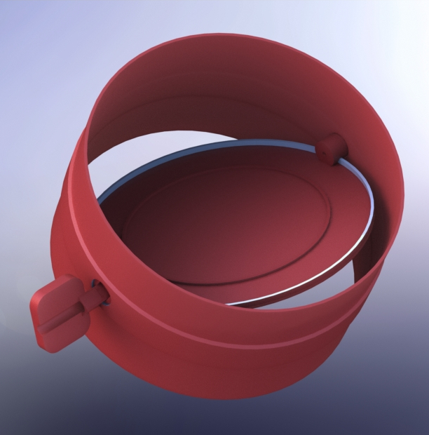 110mm air tube shutter