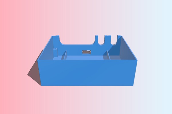 RetroCade MegaWing Compact Case | 3d print model