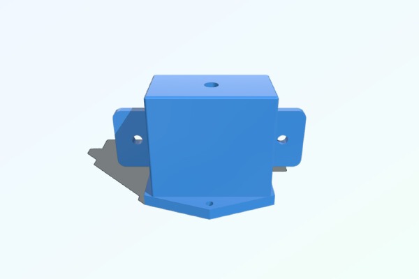 Mount for AC power plug and fuzed switch combo unit 3030 Version | 3d print model
