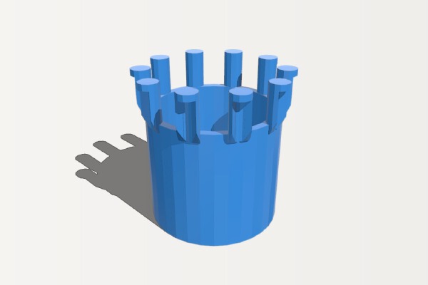 Mini Tube Crochet Tool | 3d print model