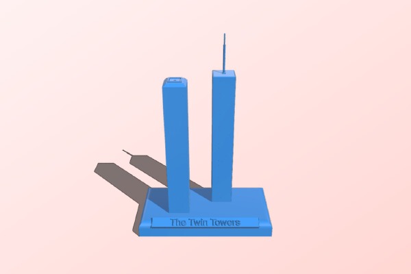 9_11 Twin Towers Memorial | 3d print model
