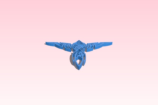 Celtic eagle | 3d print model
