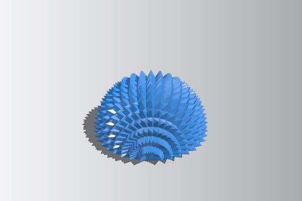 Hedgehog Dimmer "D" Knob | 3d print model