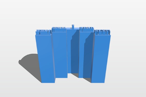 Bedside Bookshelf | 3d print model