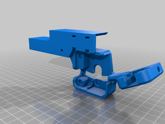 CR10 X-Axis Cable Tray- No Sag | 3d print model