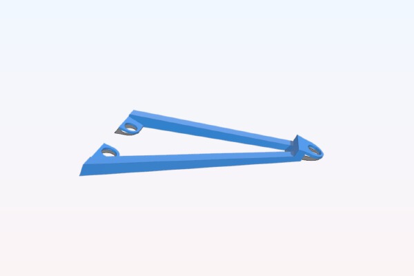 Electric guitar stand | 3d print model