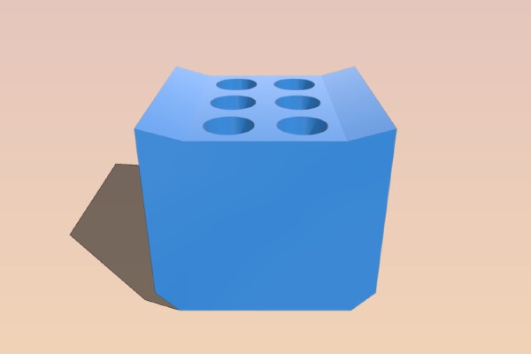 MK10 Nozzle Block Insert | 3d print model