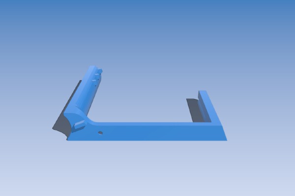 Up Plus2 extended filament holder _ spool shaft | 3d print model