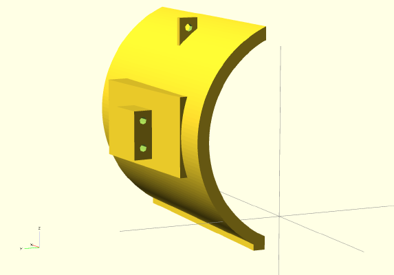 Schneeräumschild | 3d print model