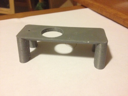 Carriage for the E3D v6 J type Hot End | 3d print model